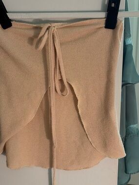 Princess Polly Beige Knit Tie-Front Camisole